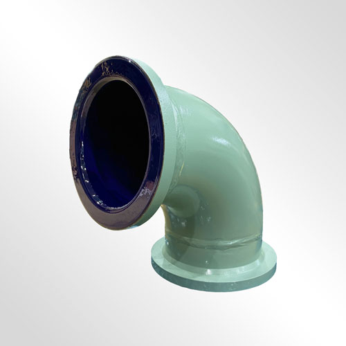 グラスライニング製配管の写真