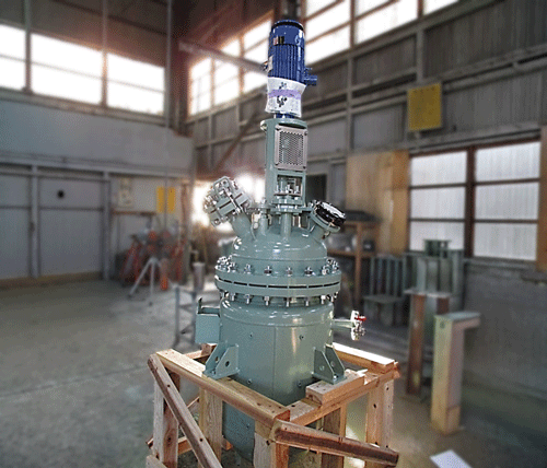 テフロンライニング製反応機_出荷荷姿