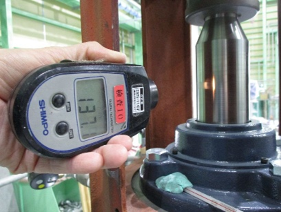 試運転検査_回転数測定