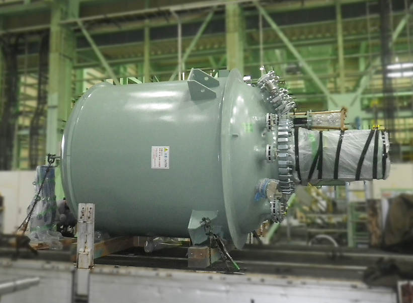 グラスライニング製反応機_大型_減速機別_荷姿